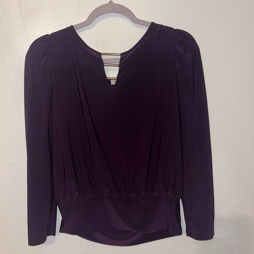 Purple blouse